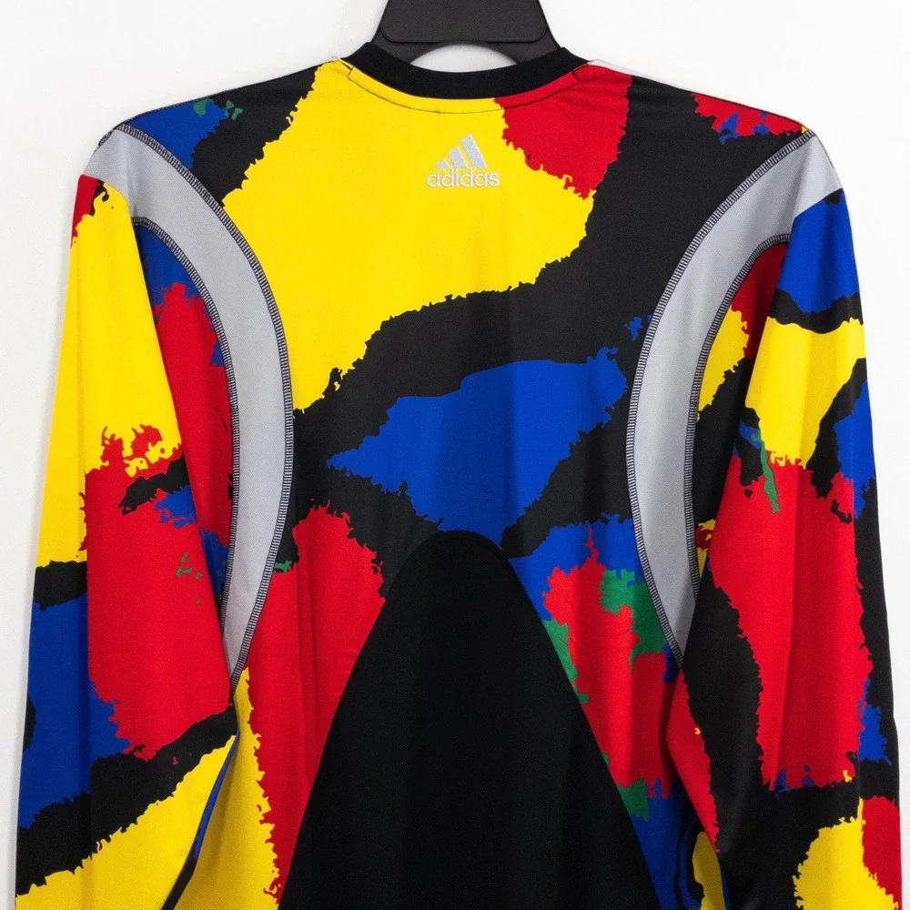 NEW Adidas x Brain Dead Long Sleeve Jersey Men's Large Black Multi Color NWT